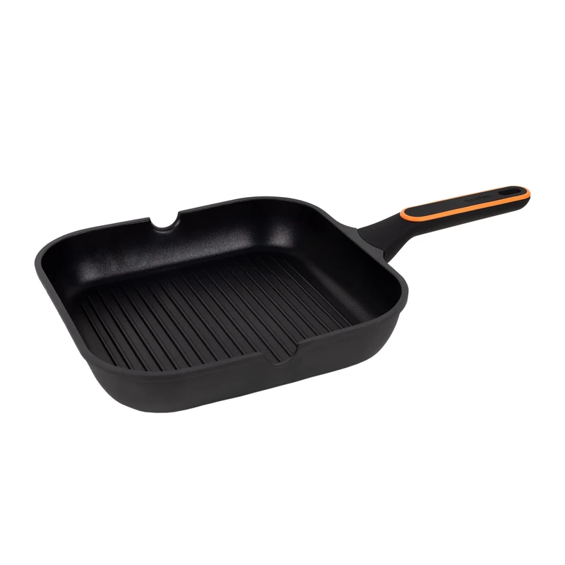 Cofan Full Induction Rotisserie Pan | Made of Cast Aluminium | Measures 28 x 28 cm - Image 1
