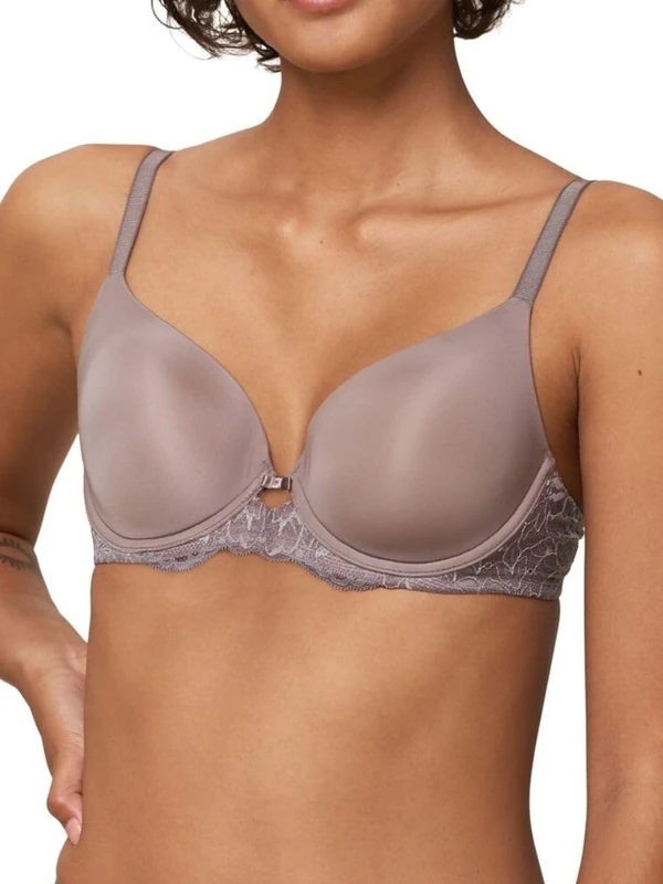 Triumph Women's Amourette Charm Conscious WHP01 Bra, Pigeon Grey, 36D - Image 1