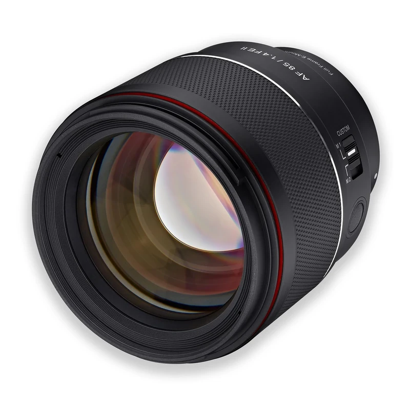 Samyang AF 85mm F1.4 II FE for Sony E - autofocus full format & APS-C portait lens fixed focal length for mirrorless Sony E Mount system cameras aluminum housing weather protection Sony E Mount lens - Image 1