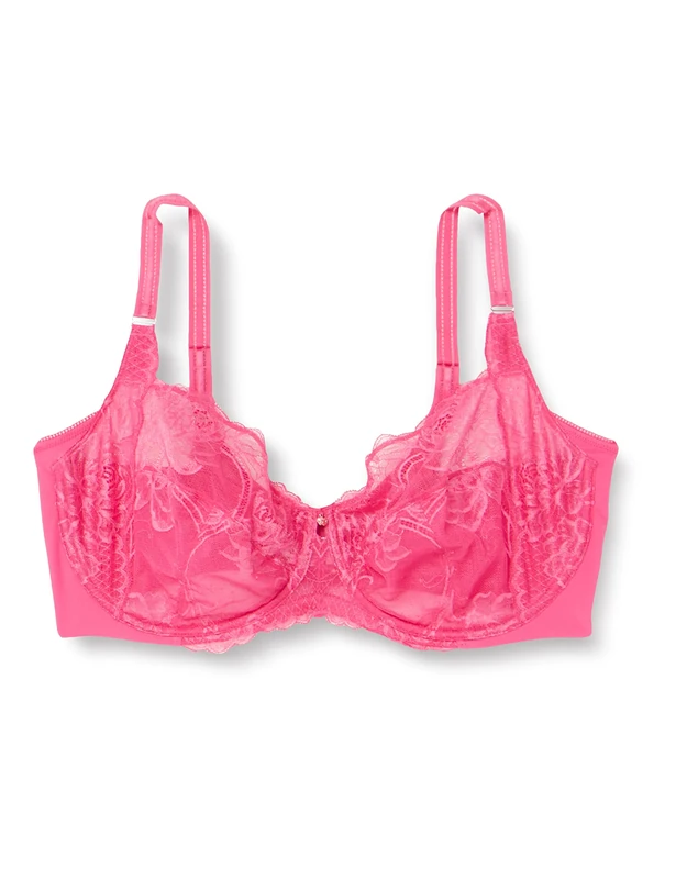 Triumph Women's Wild Peony Florale W Bra, Guava, 34D