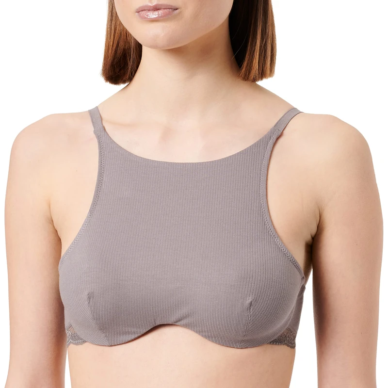 Triumph Women's Natural Spotlight WM EX Bra, Pigeon Grey, 38C