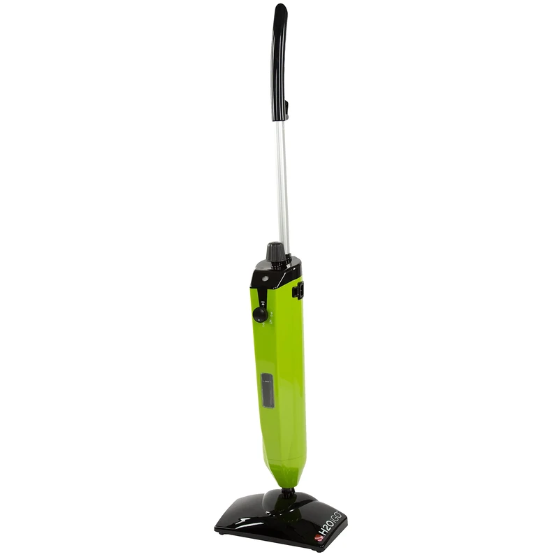 H2O iGO CORDLESS Outdoor Steam Mop – for Garden Patios, Tiles, Floors, Carpets, Kitchens & Bathrooms, Green