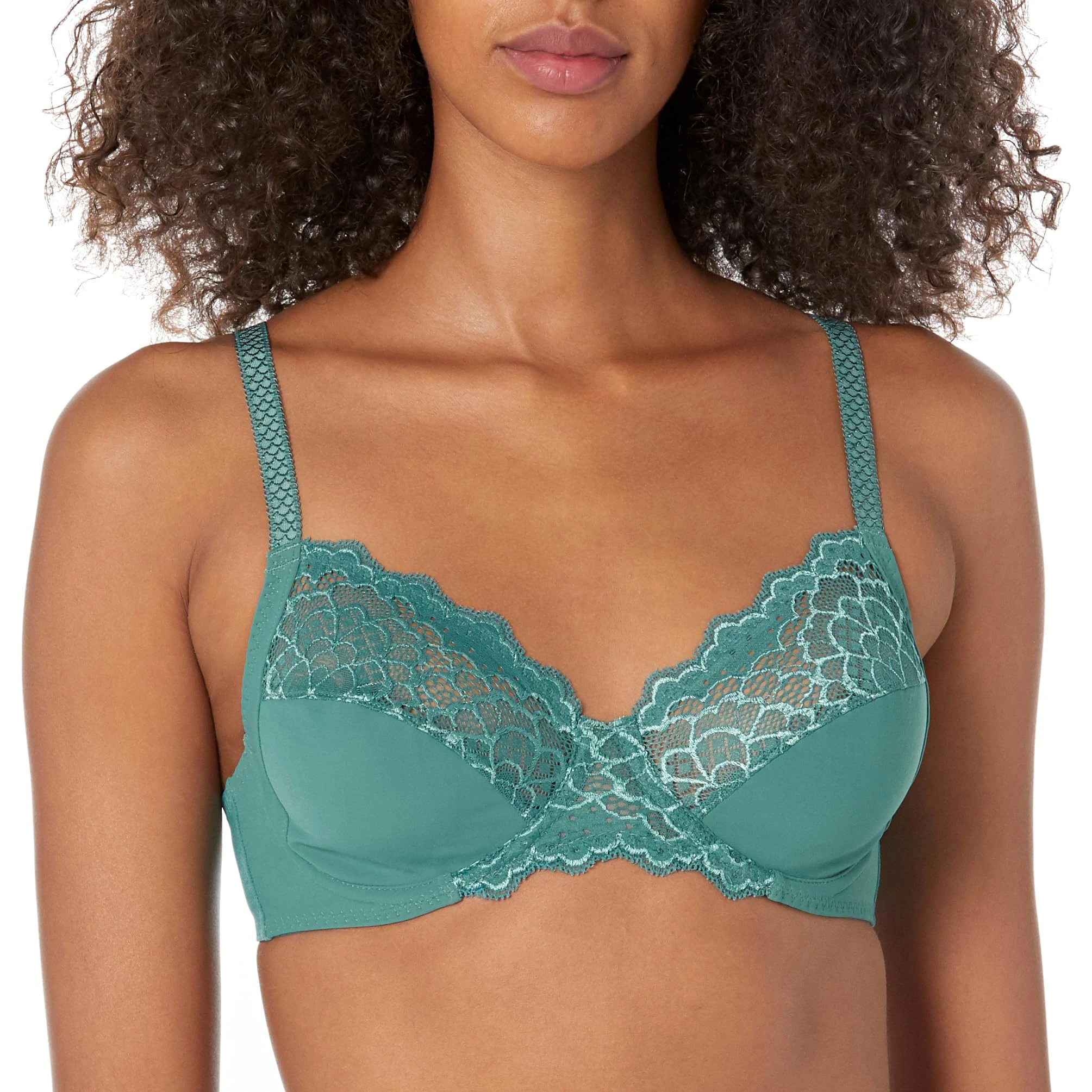 Simone Perele Women's Caresse Full Cup, Boreal Green, 32C
