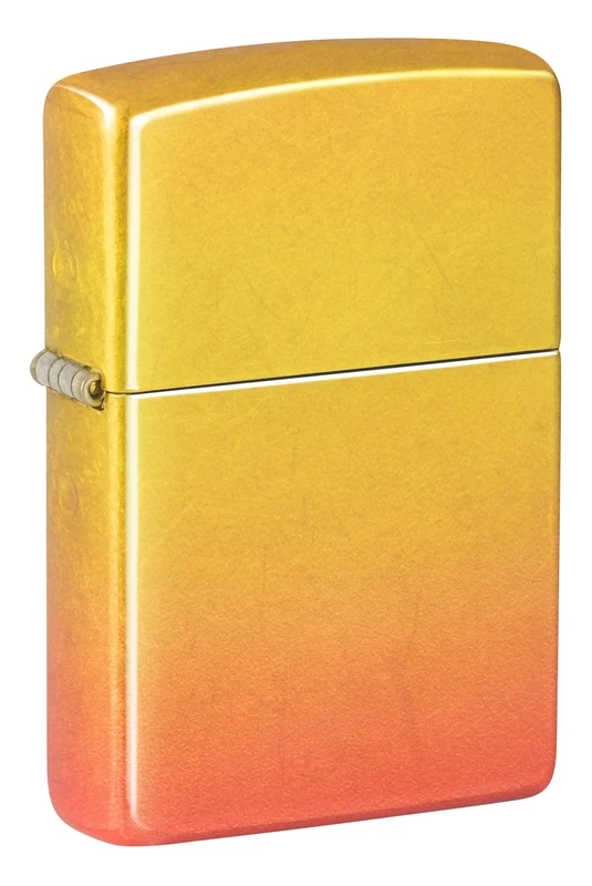Zippo Windproof Lighter, Ombre Orange Yellow Design – 540°, Colour Image – Refillable, Reusable, Windproof Design – Comes in Gift Box – Made in USA