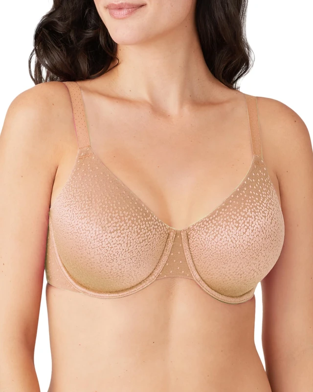 Wacoal Women's Back Appeal Underwire Bra, Praline, 34H US