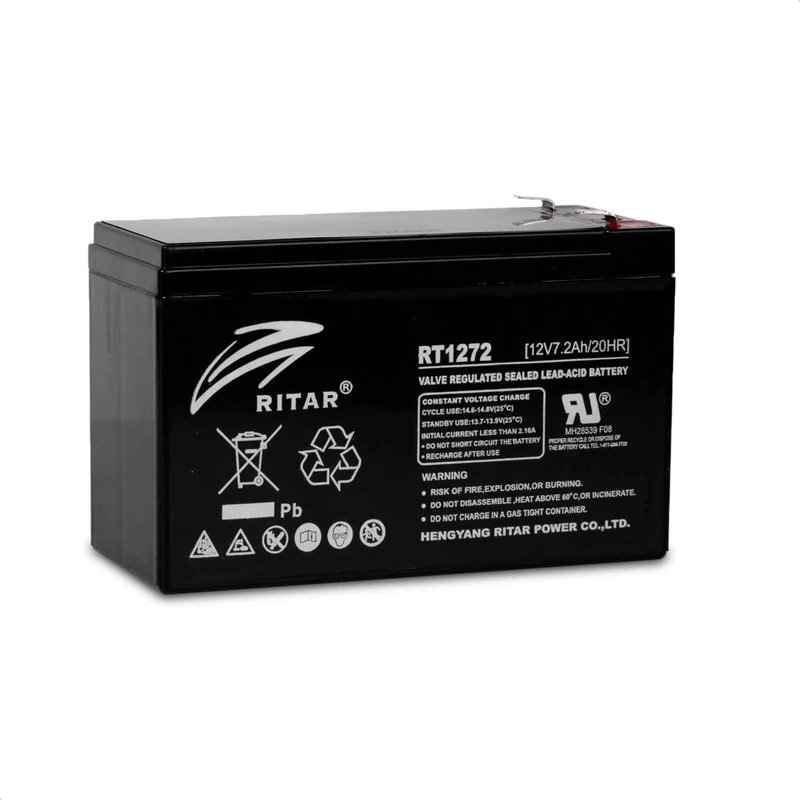 Ibiza - BAT-PORT7.2A -Battery 12V-7.2Ah for PORT15VHF-BT, PORT15UHF-BT, PORT15VHF-MKII and PORT15UHF-MKII - Lead Acid - Image 1