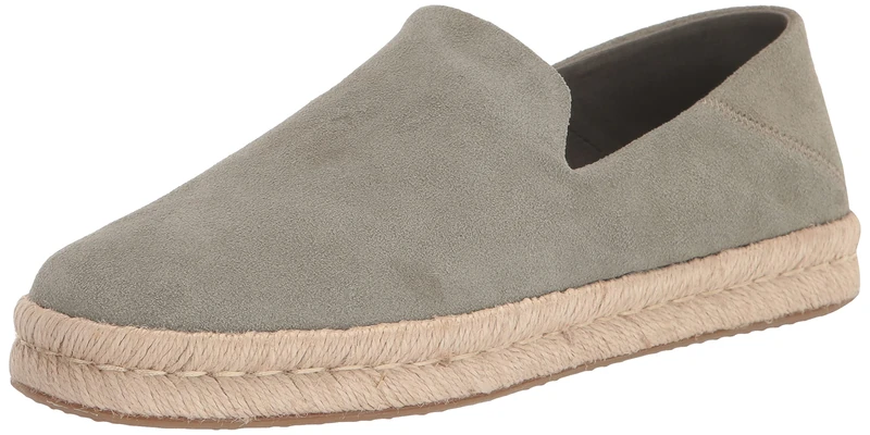 TOMS Santiago Men's Flat Loafer, Vetiver Grey, 9 UK - Image 1