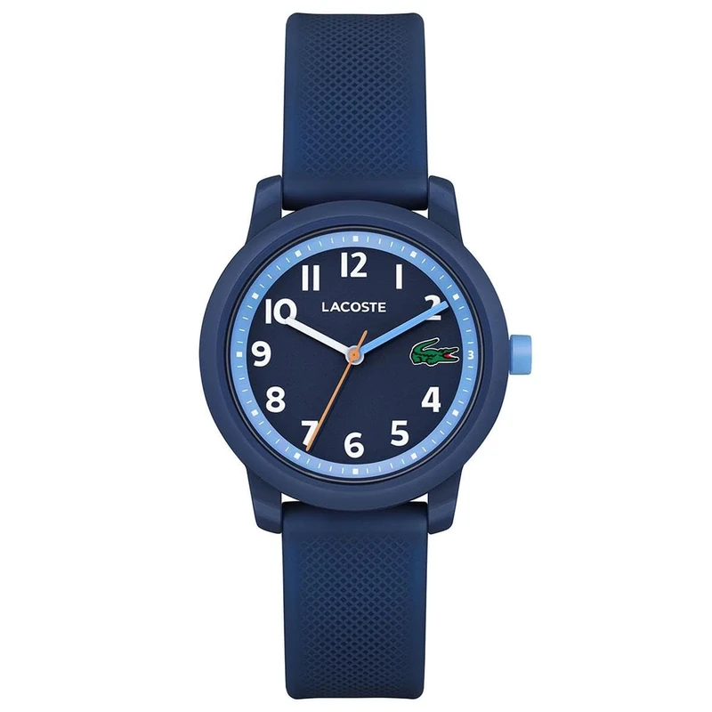 Lacoste Analogue Quartz Watch for Kids LACOSTE.12.12 Kids Collection with Navy Blue Silicone Bracelet - 2030043