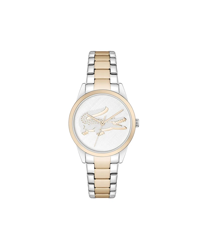 Lacoste Analogue Quartz Watch for Women with Two-Tone Stainless Steel Bracelet - 2001263