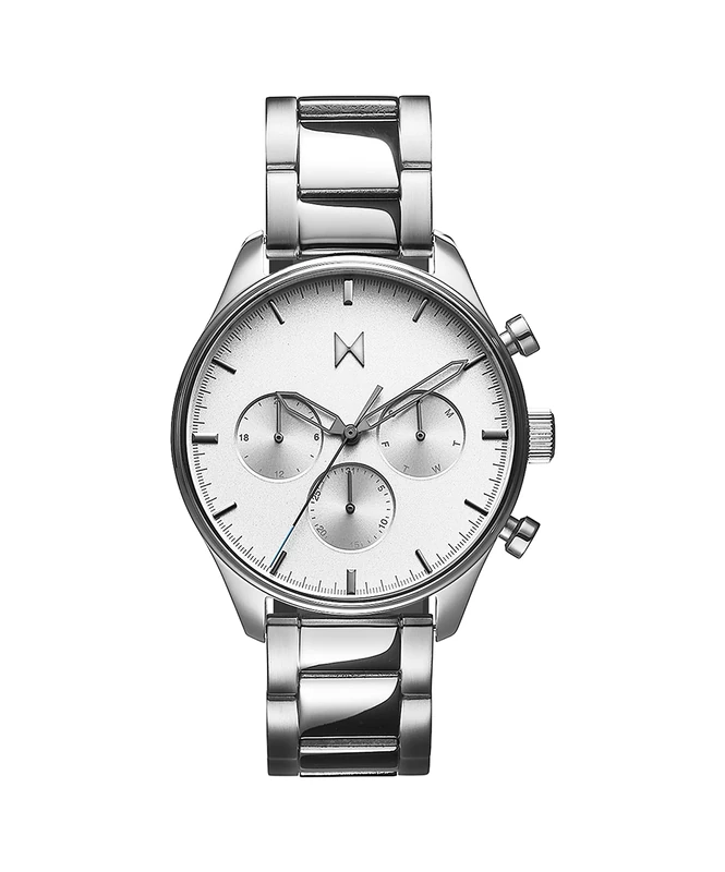 MVMT Analogue Multifunction Quartz Watch for Men with Silver Stainless Steel Bracelet - 28000230-D