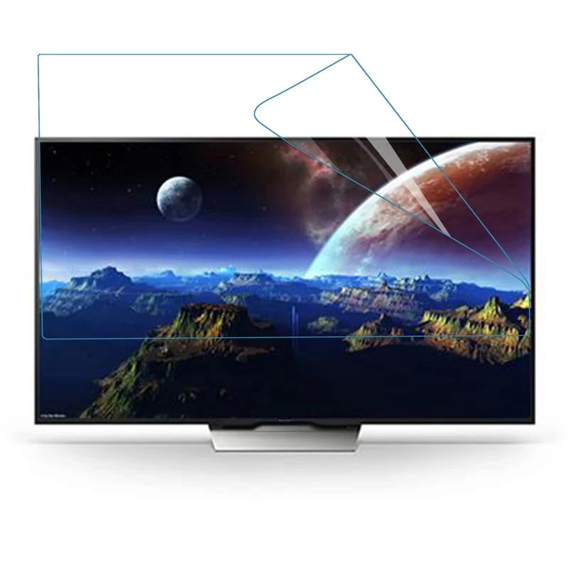 39,40inch TV Screen Protector Anti Blue Light, Anti Glare Frosted Film Anti Scratch Radiation Protection LCD Display Protector Film,HD-40in(886X498) mm