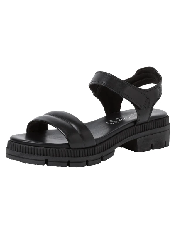 Marco Tozzi Women's 2-2-88500-20 Sandals, Black Nappa, 38 EU, Black (Black Nappa), 6 UK - Image 1
