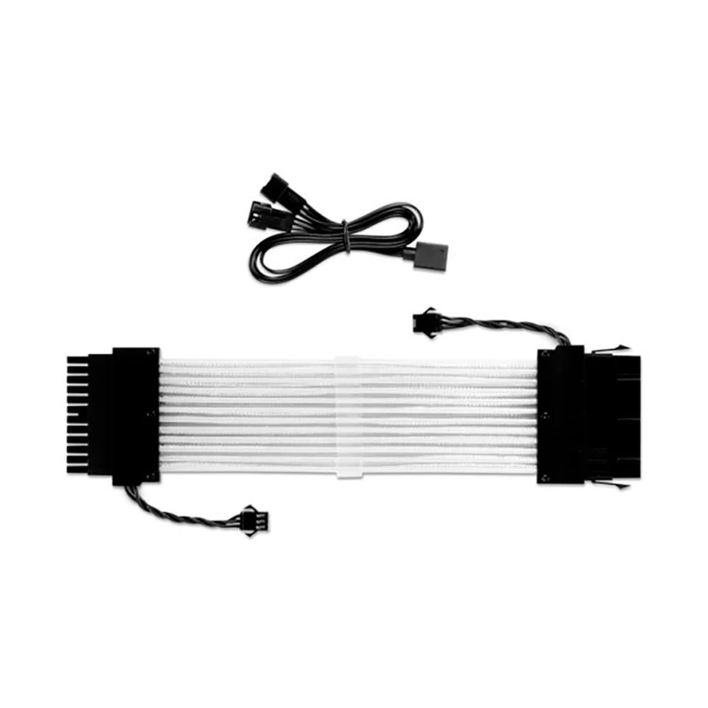 Sharkoon Shark Xtend 24 RGB Extension Cable - Black - Image 1