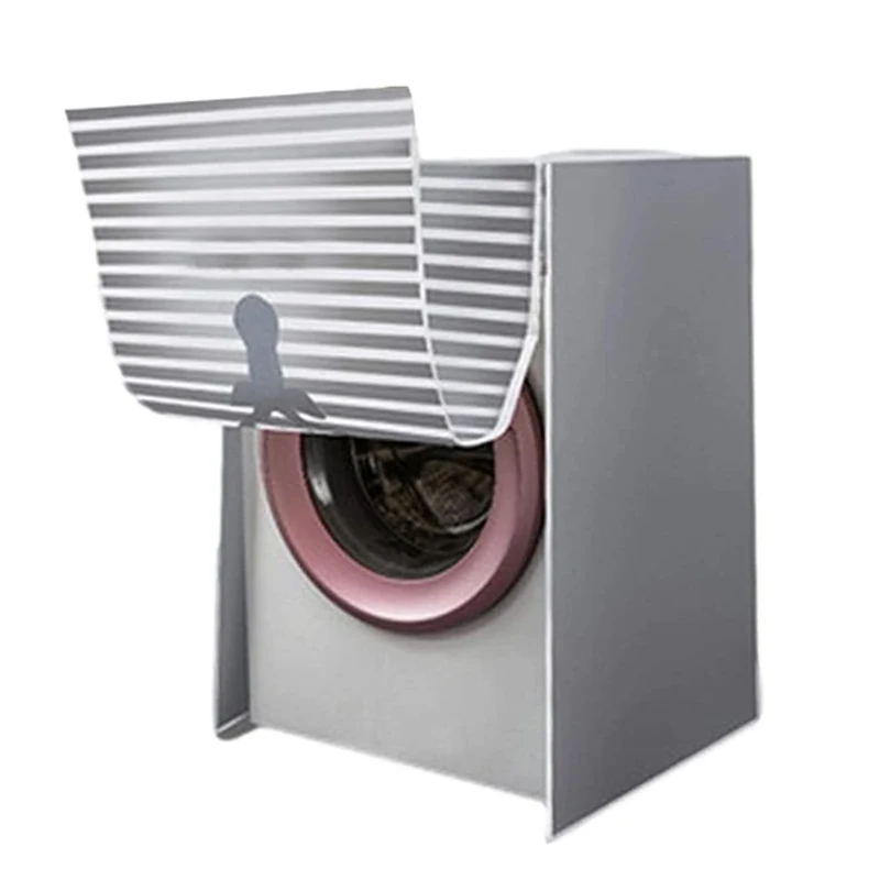 Waterproof Sunscreen Washing Machine Cover for Front Load Dryer Carefully