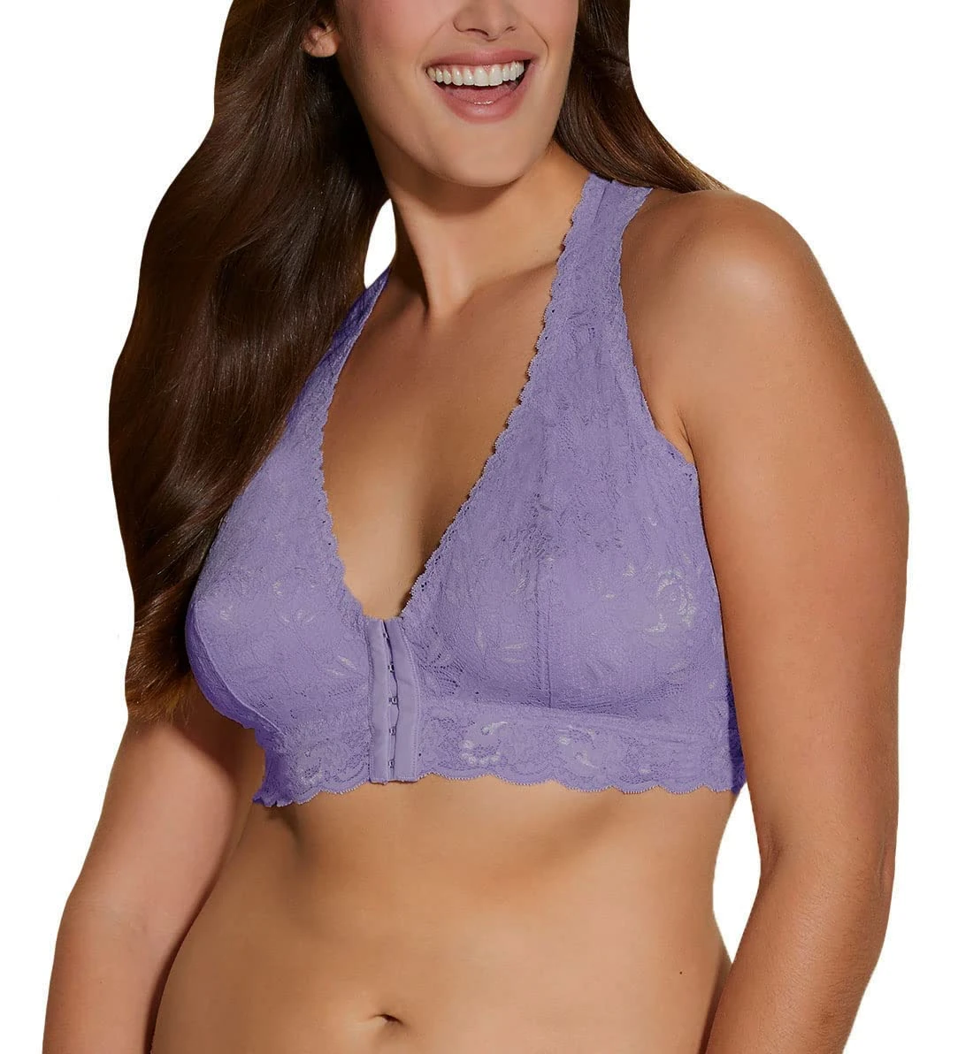 Cosabella Women's Say Never Curvy N/Pocket Vale Bralette Bra, Himalayan Sky, S