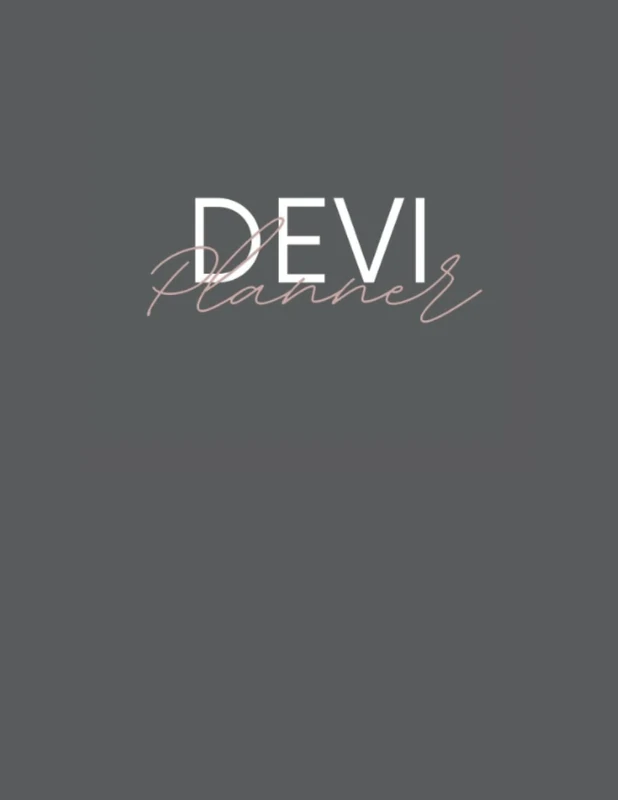 Devi Planner: - Lifestyle & Menstrual Cycle Tracker All in One - July 2022 to December 2023 - Daily and Monthly Calendars - Paperback