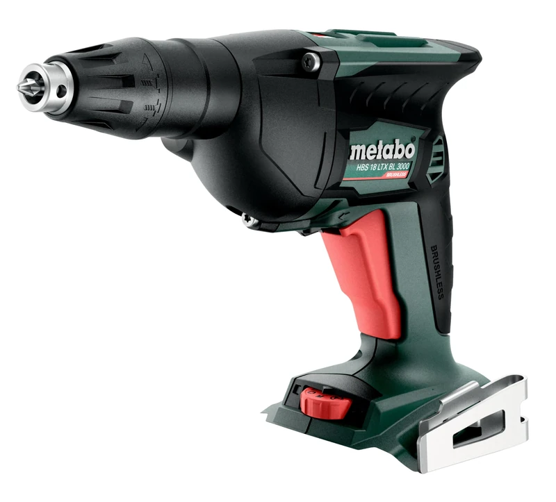Metabo HBS 18 LTX BL 3000 (620062840) Cordless Screwdriver for Woodworking in case Without Battery Pack, Without Charger