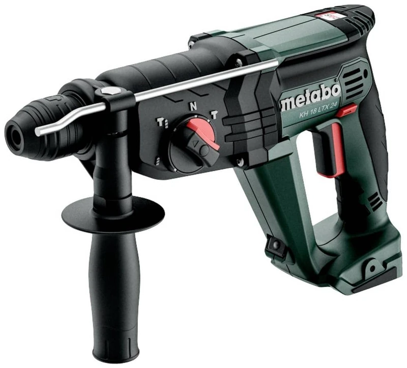 Metabo KH 18 LTX 24 (601712850) Cordless Combination Hammer in Cardboard Box Without Battery Pack, Without Charger