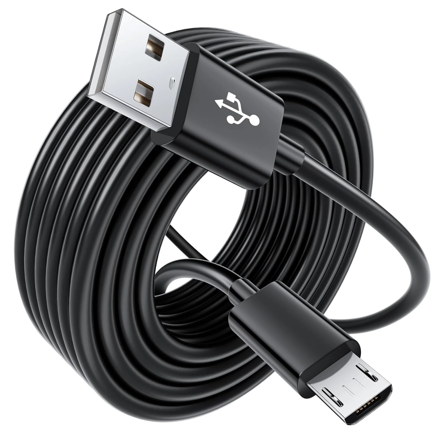 SIOCEN Long PS4 Controller Charger Cord, PS4 Charging Cable,Micro USB Cable,Dualshock 4 Controller Data Wire for Playstation 4 Wireless Console Games (2M)