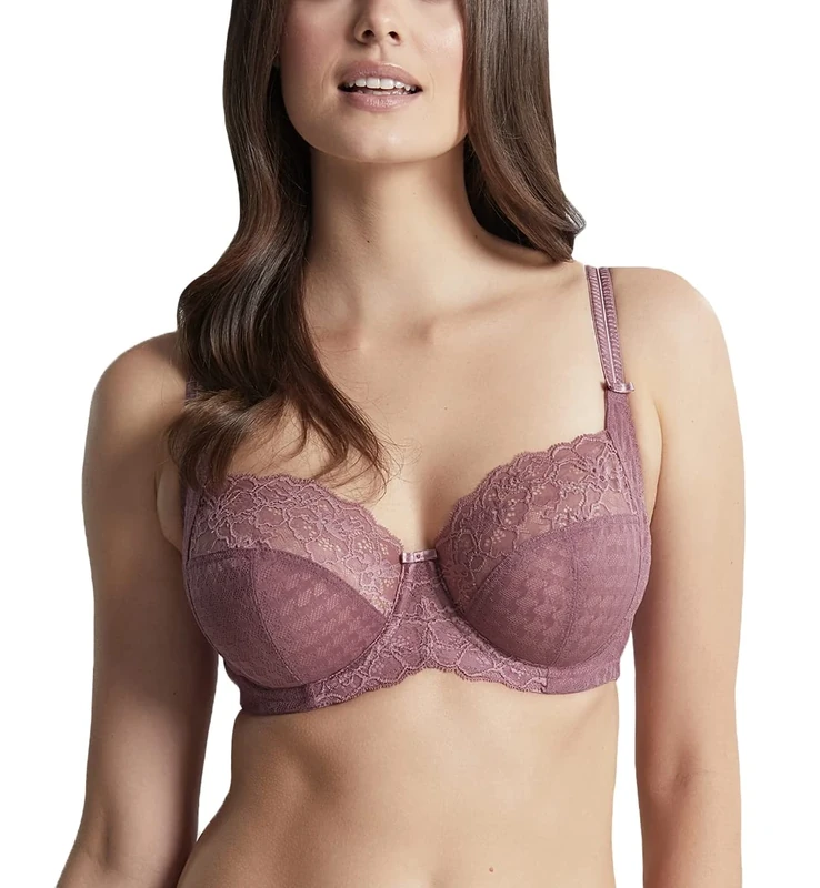Panache Women's Envy Matching Brief (7282), Rose Mauve, M Plus