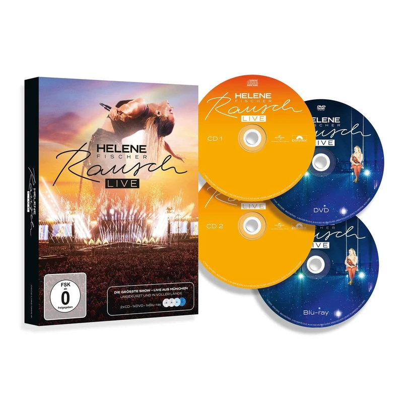 Rausch (Live) 2cd/Dvd/Bluray
