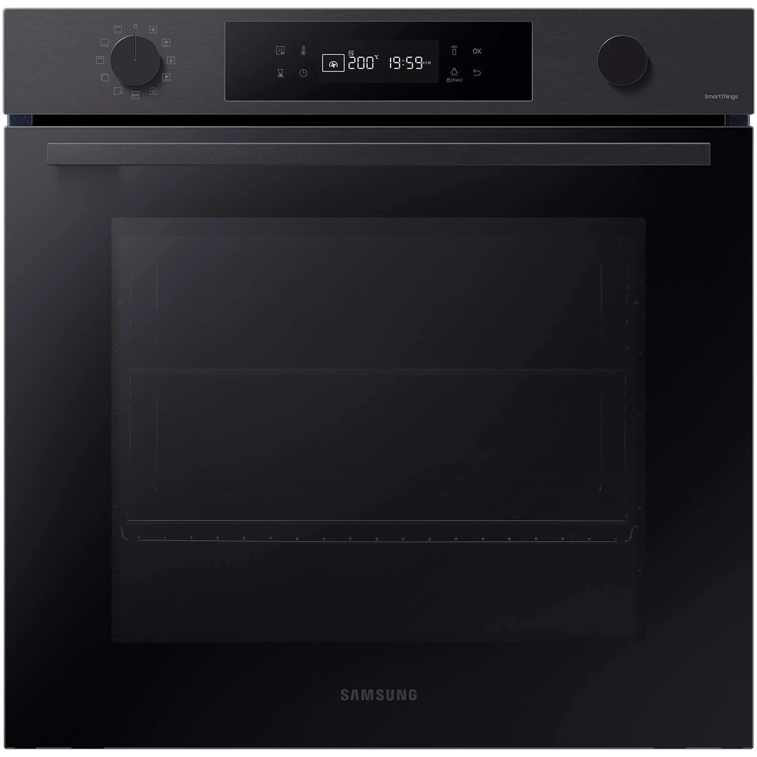Samsung Series 4 Electric Single Oven - Black