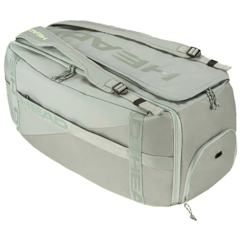 HEAD Unisex - Adult Pro Duffle Bag, Light Green/Liquid Lime, L