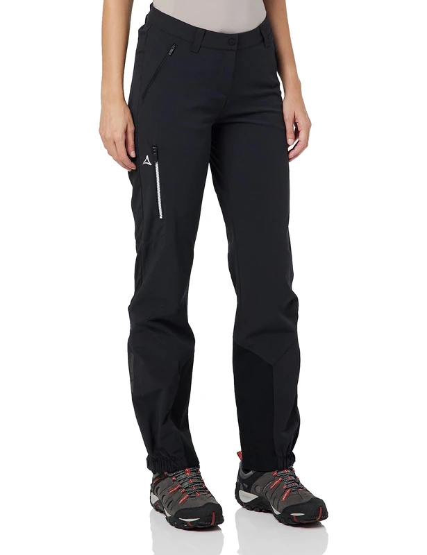 Schöffel Women's Cal Trousers, Black, 48 (EU)