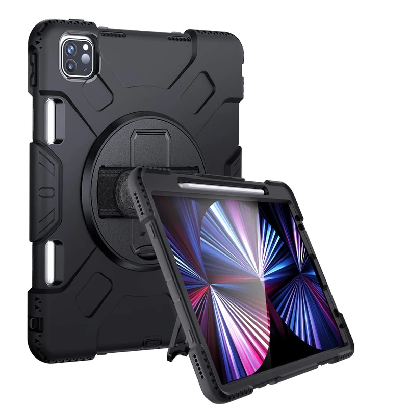 Samsung Galaxy Tab S6 Lite 10.4" (2020) Shockproof Tablet Case (P610/P615 with Pen Tray) for Home/Children/Office/Car,Purple