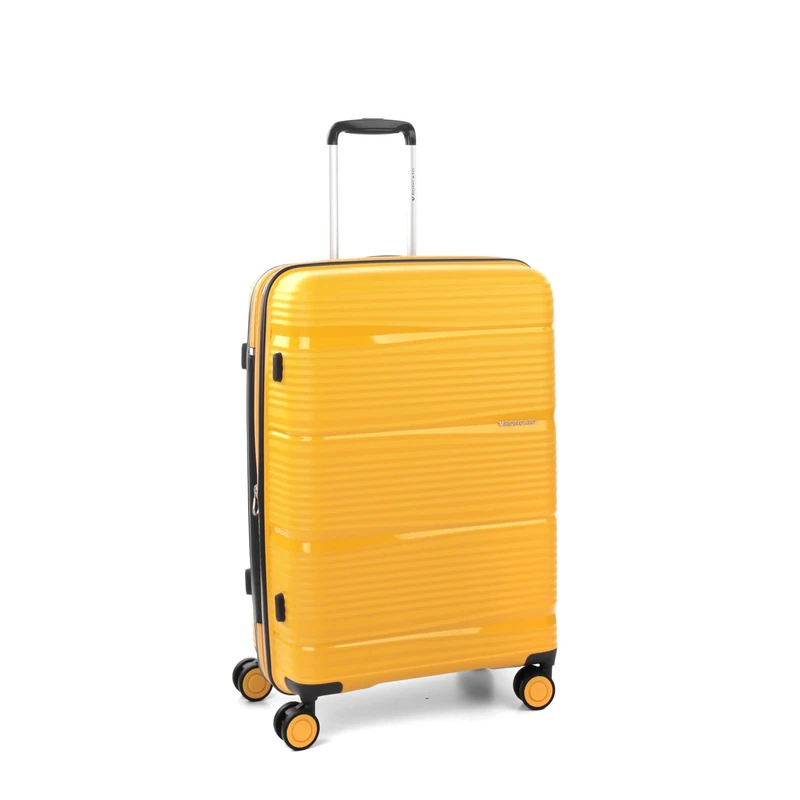 RONCATO R-Lite Large Trolley 75 cm Expandable, Yellow Sun, Medio, Casual