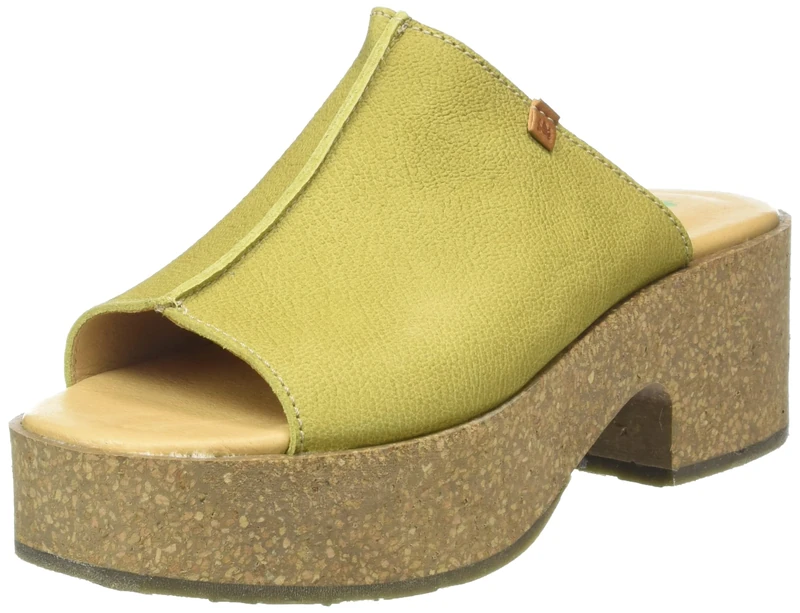 El Naturalista Women's Arbequina Heeled Sandal, Herbal, 3 UK