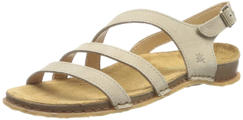 El Naturalista Women's Panglao Sandal, Beige Stone, 3 UK