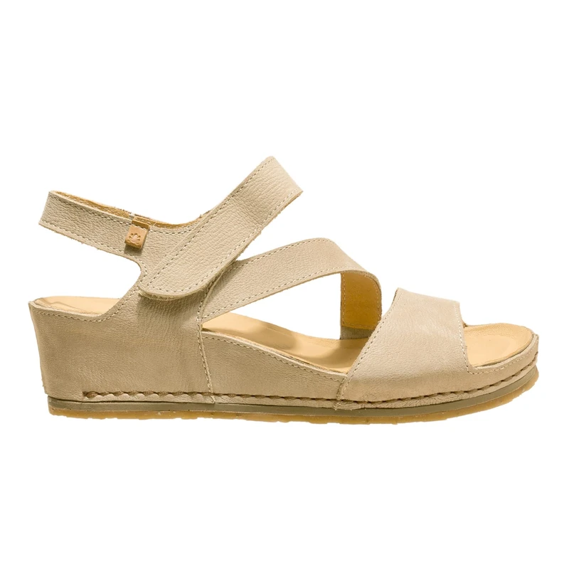El Naturalista Picual, Women's Wedge Sandals, stone, 7/8 UK