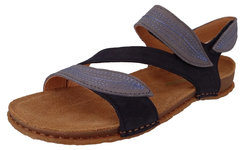 El Naturalista Women's N5810s Panglao Sandal, Ocean Blue Denim, 8 UK