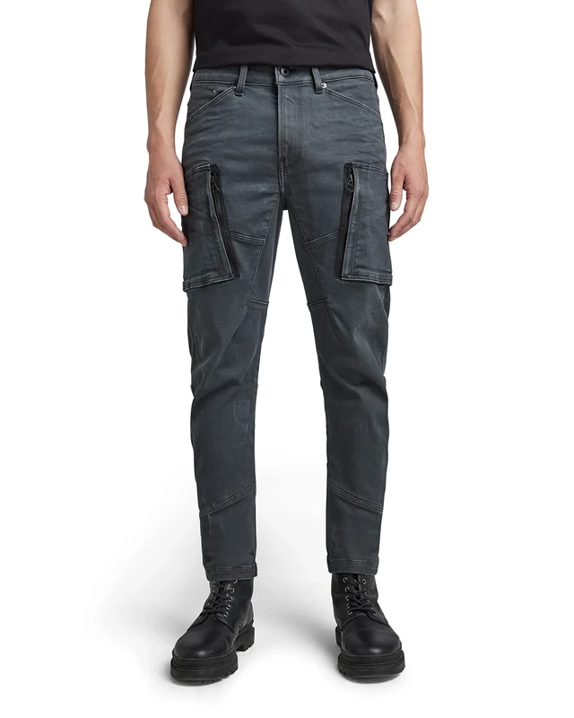 G-Star Men's Denim Cargo 3D Skinny Jeans, Grey (worn in tornado D22075-D185-D353), 28W / 32L