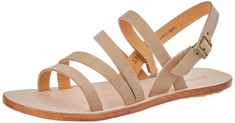 El Naturalista Women's Coratina Sandal, Stone, 5 UK