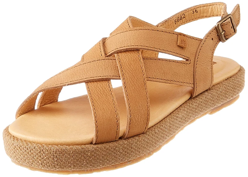 El Naturalista Women's Bosana Sandal, Honey, 7 UK