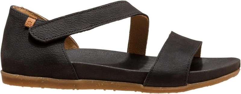 El Naturalista Women's Zumaia Sandal, Black/White, 5 UK
