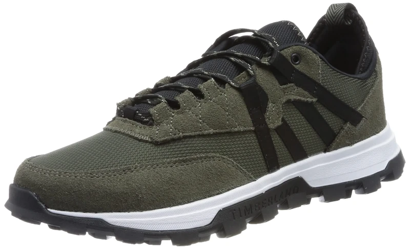 Timberland Men's Treeline Mountain Runner Oxford, Leaf Green, 7.5 UK