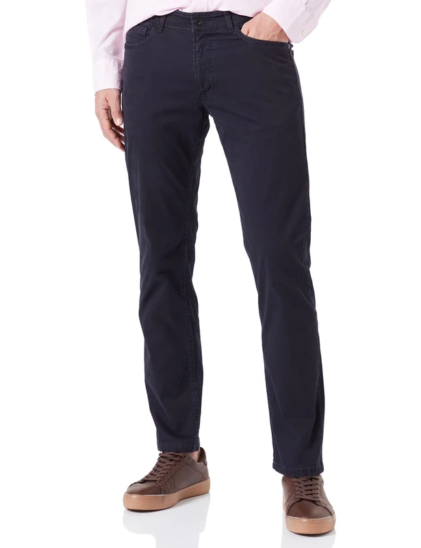 camel active Men's 488375/1f28 Pants, Night Blue, 31 W/34 L