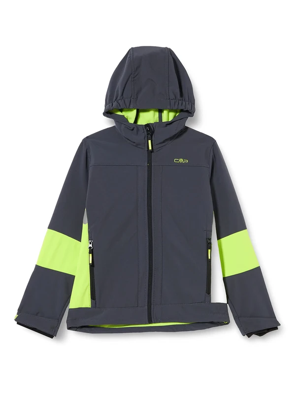 CMP Children's Jacket with Fixed Hood Unisex – Children and Teenagers (Pack of 1)