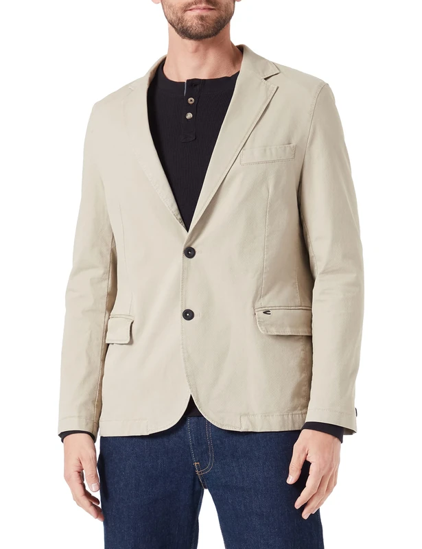camel active Men's Blazer, Sand, 31