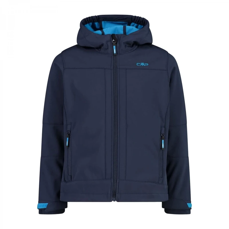 CMP Kids Windproof Softshell Jacket - B.Blue-Danube, 128