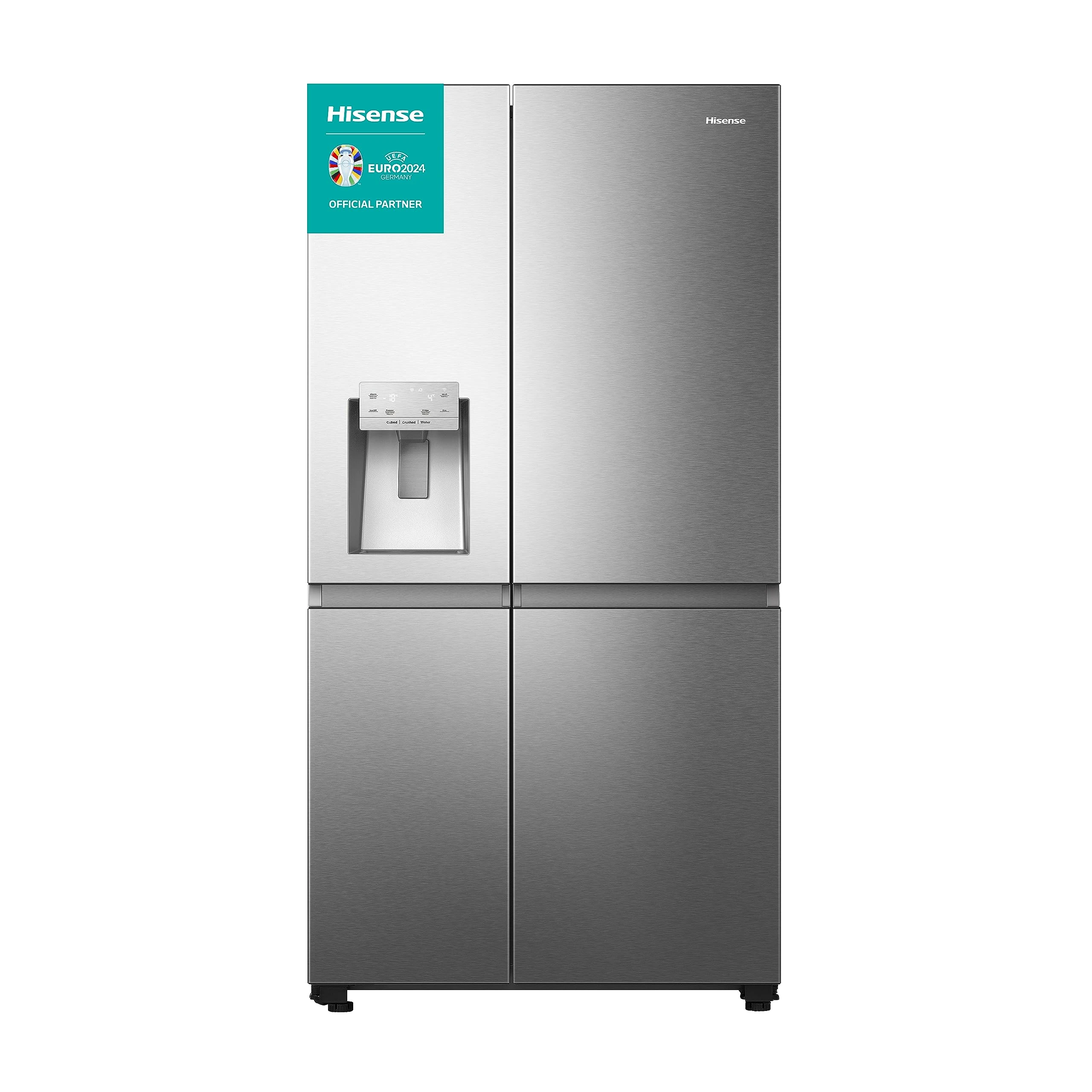 Hisense Hise Sideb RS818N4TIE E stainless steel