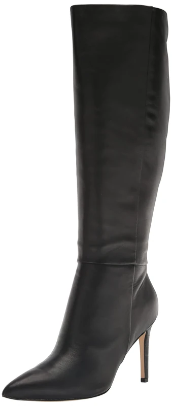 Nine West Women's Richy Knee High Boot, Black 004, 6.5 UK