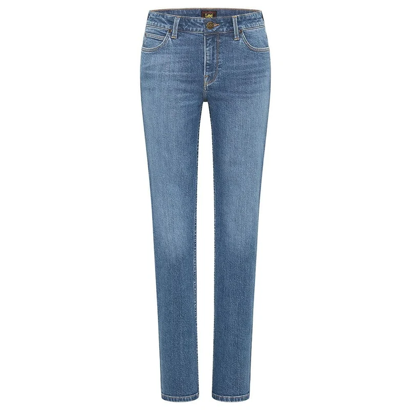 Lee Women's Breese Jeans, Feels Like Indigo, 24W x 31L