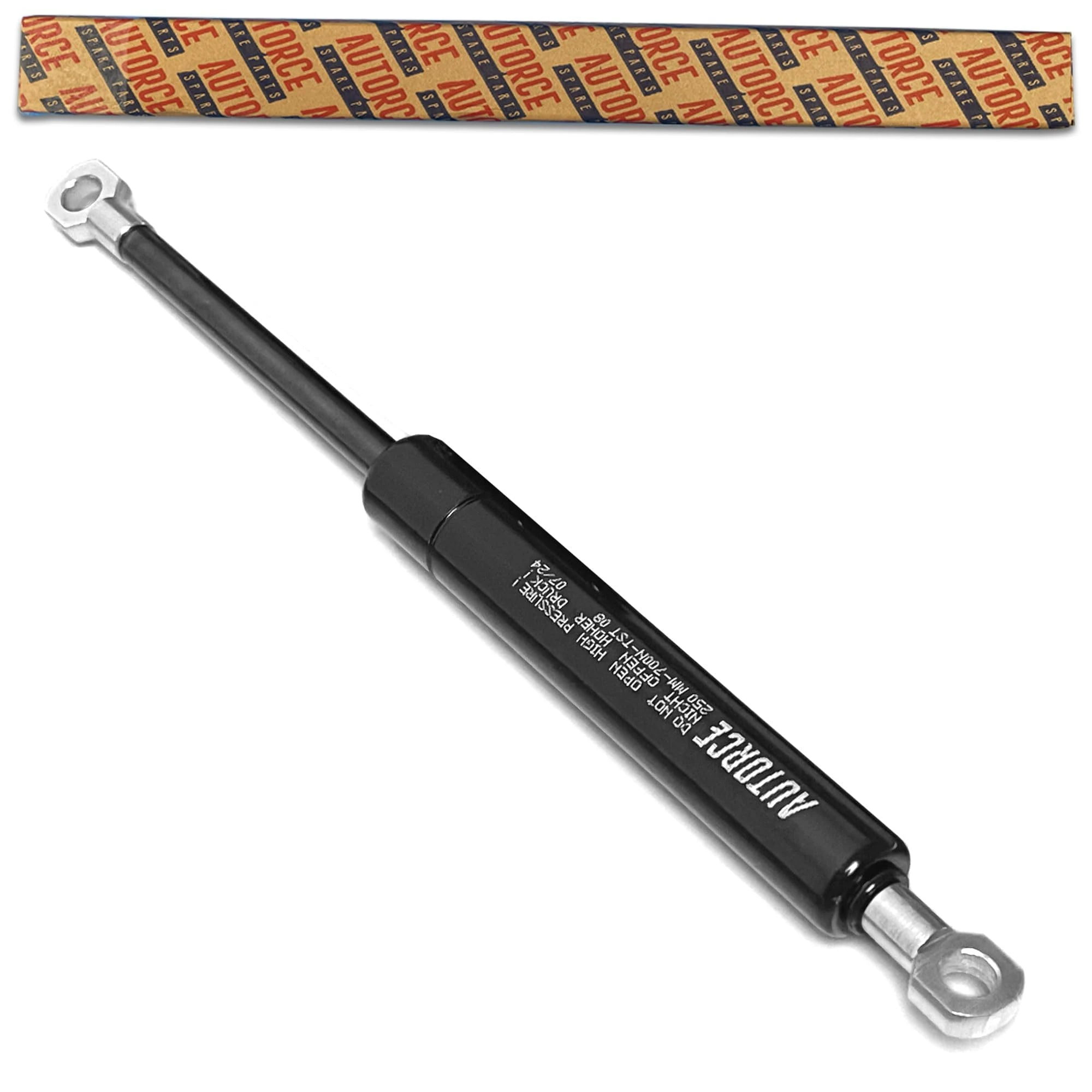 Universal Gas Struts Springs Heavy Duty Shock Absorber With EYELET Heads Force From 100N to 2000N, Open Length From 150MM to 1000MM AUTORCE Lift Support System (300 (N), 200MM)