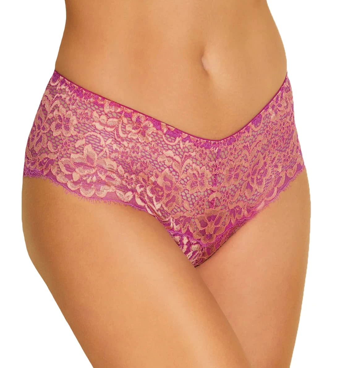 Cosabella Women's PRET a Porter Boyshort Boy Short Panties, Cape Fuchsia/Rampur Sunset, Small