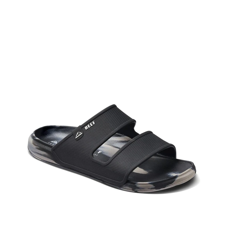 Reef MEN'S OASIS DOUBLE UP BLACK/TAUPE MARBLE UK 10