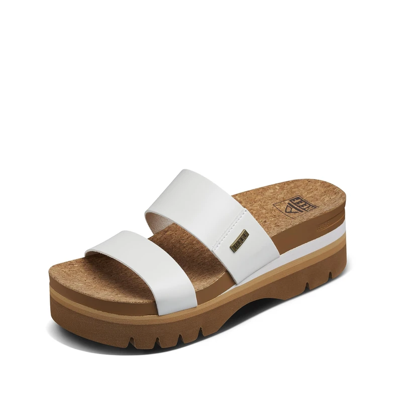 Reef Cushion Vista Higher Sandals for Women, Cloud, 6 UK - Image 1